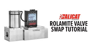 Alicat Mass Flow Controller Tutorial  Rolamite Valve Swap [upl. by Ilujna454]