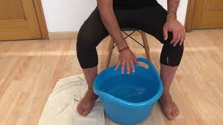 Esguince de tobillo Ttr Antiinflamatorio Agua con hielo Ivan Crespo Osteópata DO  Fisioterapeuta [upl. by Castro]