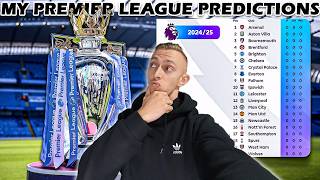 MY 2425 PREMIER LEAGUE PREDICTIONS [upl. by Renaldo]