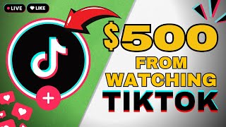 Get Paid 4 For Every Tiktok Video Watched Legit and Easy [upl. by Naes]