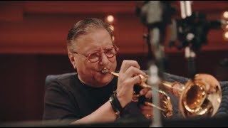 Arturo Sandoval Records Christmas Album at Notre Dame [upl. by Norrv]