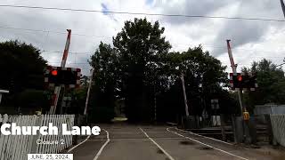 Church Lane Level Crossing Essex [upl. by Robena]