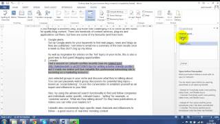 Checking Text Readability in Microsoft Word [upl. by Aihsekel]