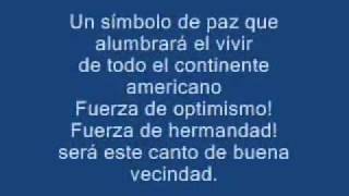 Himno de las Americas Listo [upl. by Dorena]