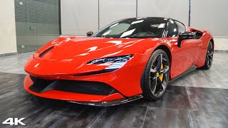 NEW SF90 STRADALE 2021 Ferrari SF90 Review  Full Interior amp Exterior Tour [upl. by Carmelita]