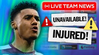 FPL GW31 PRESS CONFERENCE STREAM  Watkins Injury News  FANTASY PREMIER LEAGUE 202324 [upl. by Angelika]