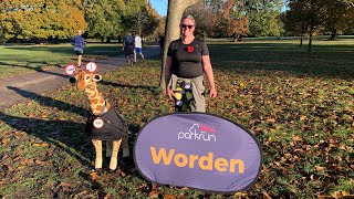 Worden parkrun 4 11th November 2023 [upl. by Grani]