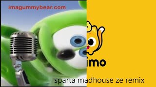 Ninimo FT Gummy Bear Song  Sparta Madhouse ZE Remix [upl. by Suiratnod]