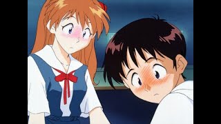 Shinji Ikari Saves Asuka Langley  Neon Genesis Evangelion [upl. by Welford]