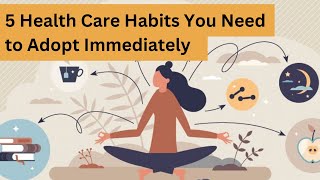 5 Self Care Habits You Need to Adopt to Live a Better Life  Mindful Self Care Habits [upl. by Urbanna]