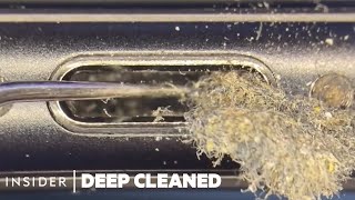 How Every Opening On An iPhone Is Cleaned  Deep Cleaned  Insider [upl. by Atteynad971]