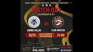 CLUB AREZZO vs SIENA [upl. by Ahsasal773]