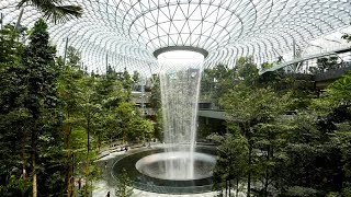 inside the new R19 billion complex at Singapores Changi Airport  the Jewel [upl. by Marcellus]