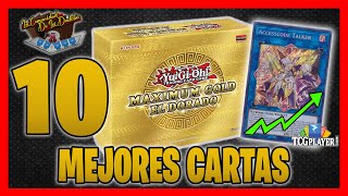 YuGiOh LAS 10 CARTAS MAS IMPORTANTES DE MAXIMUM GOLD El Dorado 2021 [upl. by Eeraj589]