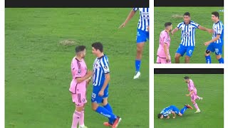 Jordi alba se desespera y toma del cuello a Stefan Medina en Humillante derrota al Inter de Miami [upl. by Herbst]