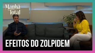 Médico fala do Zolpidem remédio para dormir com efeitos de alucinações e sonambulismo  Manhã Total [upl. by Alysoun287]