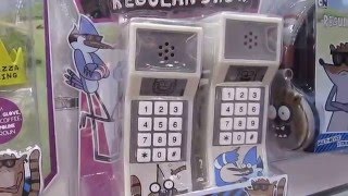 Regular Show Rigby New York Toy Fair 2016 New Toys [upl. by Boj689]