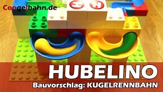 Hubelino Kugelbahn 😌 Bauvorschlag Kugelrennbahn mit KATAPULT  coogelbahnde [upl. by Patrice]