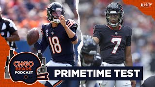 TEXANS PREVIEW Caleb Williams takes on Houston Texans CJ Stroud in primetime  CHGO Bears Podcast [upl. by Malva579]