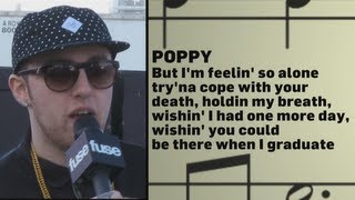 Mac Miller Teared Up Recording Poppy  Inside The Lyrics [upl. by Uyr]