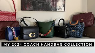 Coach Handbag Collection  19 Bags [upl. by Osnofla]