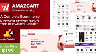 How to install AmazCart  Laravel Ecommerce System CMS MultiVendor [upl. by Nissa]