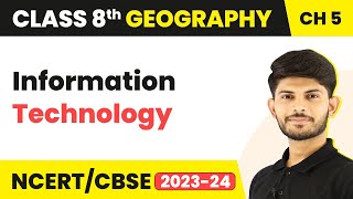 Information Technology  Industries  Class 8 Geography  CBSE NCERT [upl. by Arundel37]