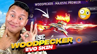 First Time Evo Woodpecker Lvl 7 Solo Vs Squad Gameplay 🔥 Tonde Gamer  Free Fire Max [upl. by Sage]