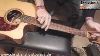 Saitenwechsel an der Akustik Western Gitarre  Tutorial mit vielen Tipps [upl. by Levan]