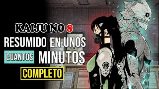 ◼️KAIJU NO 8 EL HOMBRE QUE SE CONVIRTIO en UN MONSTRUO  RESUMEN COMPLETO Todo el Manga [upl. by Conah]