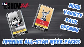 Testing Our Luck on All Star Week Packs MLB The Show 24 Pack Opening [upl. by Lrub]