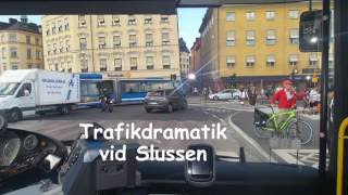 TRAFIKDRAMA SLUSSEN SEPT 16 4 min [upl. by Mukund]