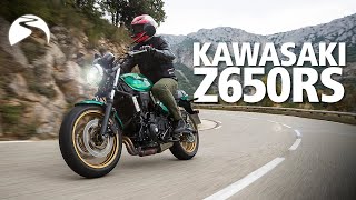 New Kawasaki Z650RS 2022 Review  Full first road test [upl. by Charil]