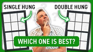 Single Hung vs Double Hung Windows  Pros and Cons [upl. by Heurlin]