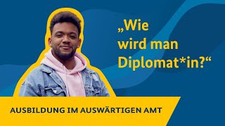 Diplomatie im Dialog – wie wird man Diplomatin [upl. by Ycrem367]