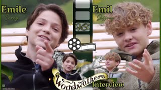 Interview mit Emile und Emil  Carag⛰️🦁 vs Jeffrey🐺🌕  Woodwalkers  Der Film🐾🎬 woodwalkersfilm [upl. by Ycram]