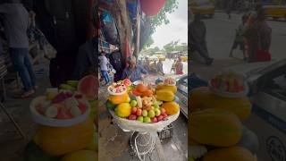 The King of Fruit Chaat Masala in Kolkata shorts [upl. by Secunda]