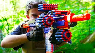 Nerf War Million Subscribers Battle 1 [upl. by Airretal]