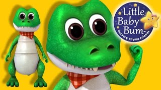 Crocodile Song  Nursery Rhymes for Babies by LittleBabyBum  ABCs and 123s [upl. by Malik864]