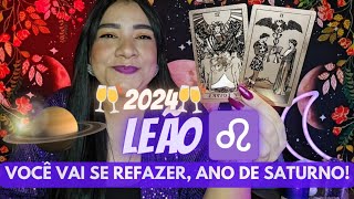 ♌️ LEÃO 🥂 2024 🥂 ENCONTRO DE ALMAS E PARCERIAS PROFISSIONAIS PODE CELEBRAR [upl. by Rask]