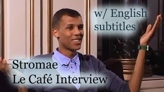 Stromae  Le Café Interview w English Subtitles [upl. by Esialb]