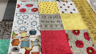 Scrappy sew along she who sews panel quilt tutorial [upl. by Siva]