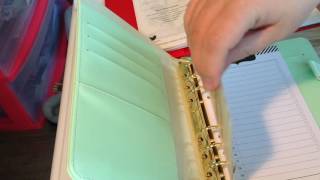 Michaels Recollections Planner vs Filofax Saffiano Comparison of two ringbound planners [upl. by Rubel851]