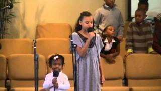 Childrens Choir at New Life SDA Church  I Just Want to Thank You [upl. by Juxon]