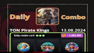 Ton Pirate Kings Daily Combo Ton Pirate Kings 2 Sepmber combo [upl. by Ecinnej556]