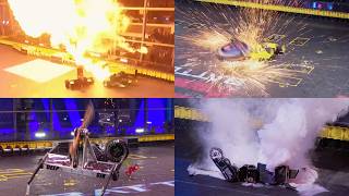 Top 20 Hits in BattleBots amp Robot Wars [upl. by Perce]