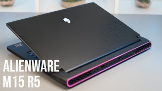 Alienware M15 R5 Review  QHD 240hz 3070 RTX amp Ryzen FTW [upl. by Cutcliffe]