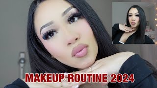 Updated MAKEUP ROUTINE 2024 [upl. by Elinnet]