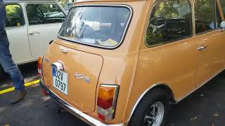 Innocenti Mini Cooper 1300 exhaust sound [upl. by Cavallaro]