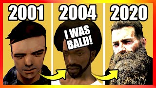 Evolution of HAIRCUTS LOGIC in ROCKSTAR Games GTA amp RDR2 [upl. by Belter]